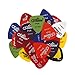 Alice 100pcs ABS Guitar Picks Matt Picks- Light, Medium and Heavy Gauge