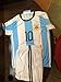 FWC Argentina Home Messi 10 futbol football soccer jersey & short (12-13 years)