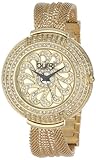 Burgi Women's BUR051YG Crystal Mesh Bracelet Watch