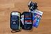 RFID Travel Passport & Document Organizer Zipper Case, Black