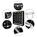 Blissun Portable Clothes Closet Wardrobe Storage Organizer with Nonwoven Fabric 59’’ (Black