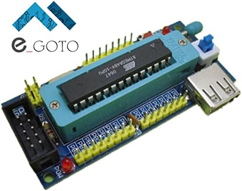 DIY Kit ATmega8 ATmega48 AVR Minimum System Development Board Kits Miniture Mini Electronic Suite Parts (NO Chip)