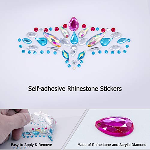 5 Festival+Rhinestones+Temporary+Decorations+collection%25EF%25BC%2589