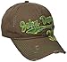 John Deere Embroidered Logo Vintage Raw Edge Baseball Hat - One-Size - Men's - Brown