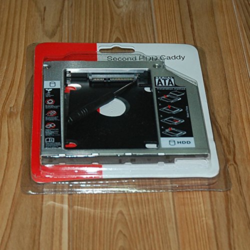 WoneNice NEW SATA 2nd HDD caddy for 9.5mm Universal CD/DVD-ROM ACER BENQ HP DELL ASUS