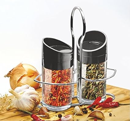 Buy Treo Spice Masala Rack Jar For Kitchen Use 2 Pieces Set