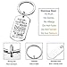 Son Key Chain Men Boy Gifts To My Son - You are Braver Stronger Smarter than you think Stainless Steel
