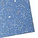 iEFUN 6PCS 100% Cotton Fat Quarters Fabric Bundles, Quilting Fabric for Sewing Crafting (Blue C)