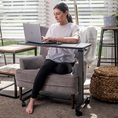 Roscoe Hospital Bed Table and Overbed Table Laptop Table for Recliner