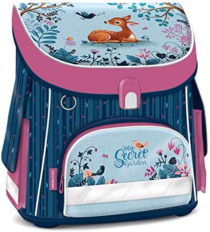 ars una schulranzen geheimnisvoller garten bambi schultasche fur madchen amazon de koffer rucksacke taschen