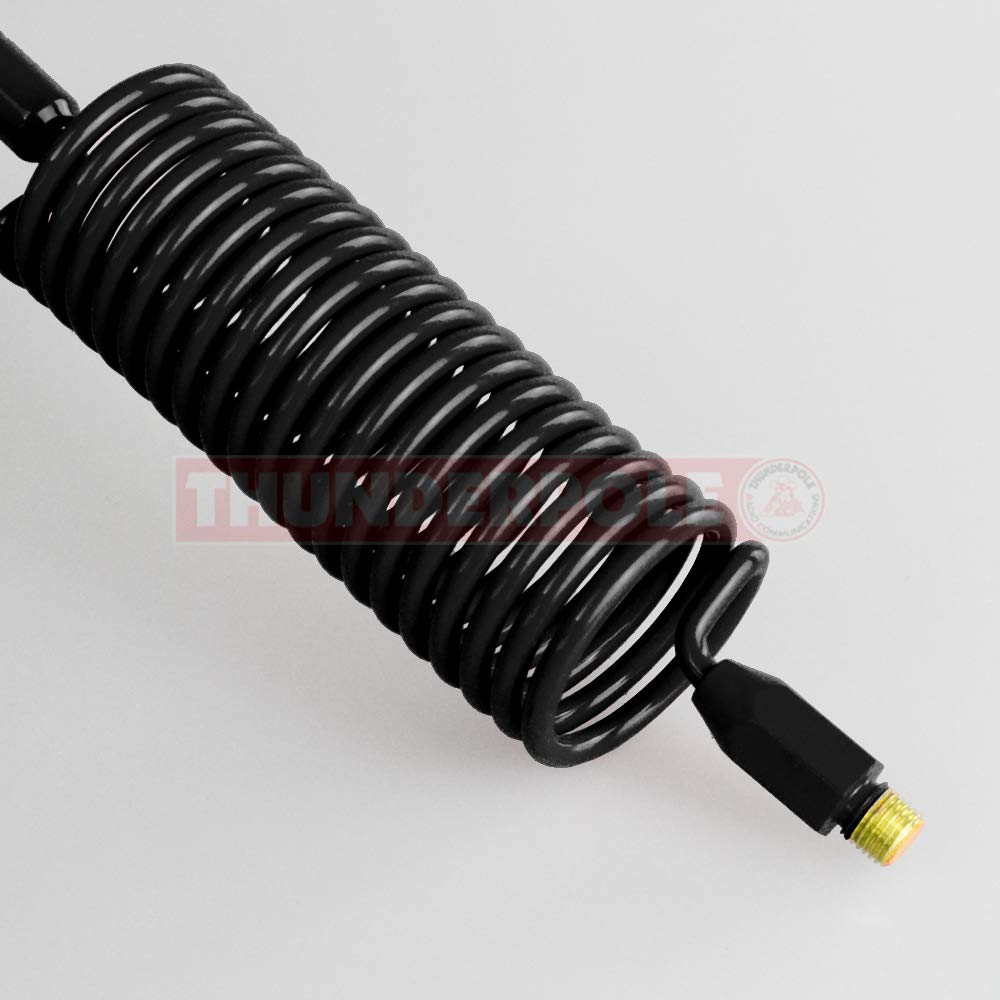 Thunderpole Trucker HD | Heavy Duty Aerial CB Radio Antenna | Black