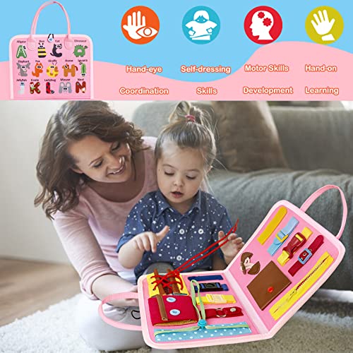 Sensory Toys for Autistic Children, Toddler Busy Board Montessori Toys
