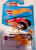 Hot Wheels 2016 Sky Show Skyfire Helicopter 137/250, Maroon and Yellow