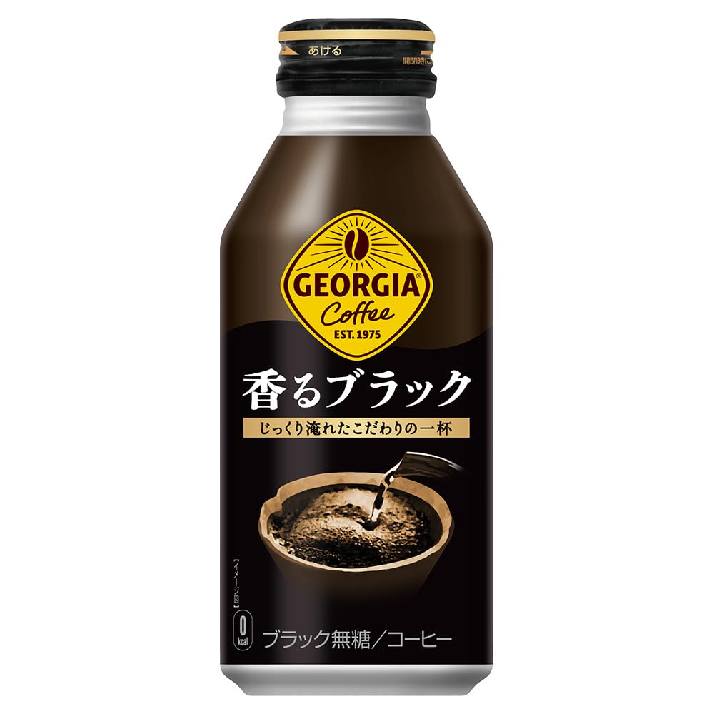 コカ・コーラ ジョージア 香るブラック 400mlボトル缶 ×24本商品画像