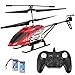 Rainbrace Toy Remote Control Helicopter for Kids Adults, 3.5 Channel RC Helicopter with Altitude Hold and Gyro Stabilizer, Sturdy Alloy Mini Helicopter Toys Kids Boys Red
