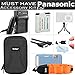 Must Have Accessory Kit For Panasonic Lumix DMC-TS5 DMC-TS5D DMC-TS5K DMC-TS5A DMC-TS5S, DMC-TS6 Tough Digital Camera Includes Replacement DMW-BCM13E Battery + Charger + MICRO HDMI Cable + Case + More