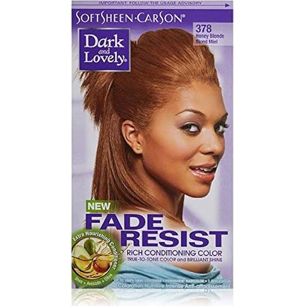 Amazon Com Dark And Lovely Hair Color Kit Honey Blonde Beauty