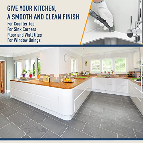 Mordy Grouting Silicone Caulking Tool Kit 5 in 1 Scraper Tool for