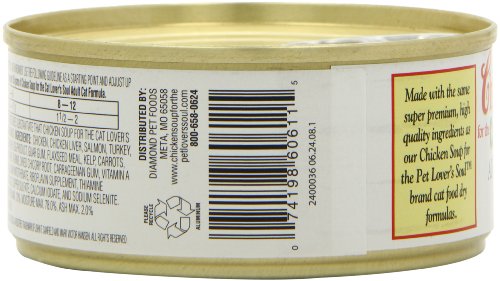 Chicken Soup for the Soul Chicken for Adult Cats 5.5 Ounce Cans, Case of 24