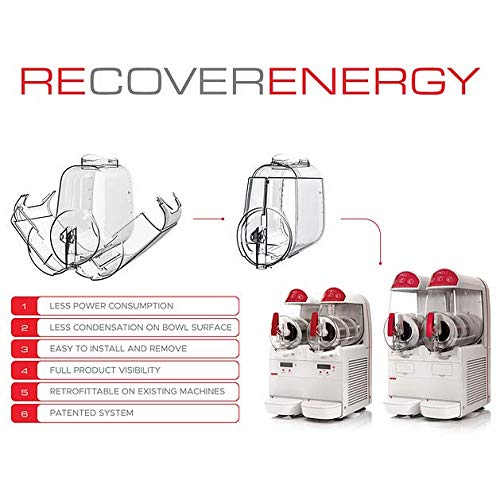 UGOLINI MiniGEL Plus (1 Bowl x 6 Liters) 6L Commercial Gelato Ice Cream