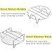 AIQI 5 Piece Air Fryer Accessories, Including Cake Barrel, Pizza Pan, Metal Holder, Skewer Rack and Silicone Mat for Gowise Phillips and Cozyna and More, Fit All 3.7QT - 5.3QT - 5.8QT