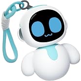Eiliko &ndash; Your Tiny Companion Robot | AI Conversations, Expressive Faces &amp; Living Personalities | Wearable Character Charm from the Eiliko Universe for Couples &amp; Friends