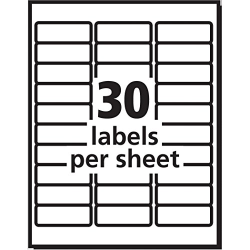 Avery 5160 Easy Peel Address Labels , White, 1 x 25/8 Inch, 3,000 Count (Pack o eBay