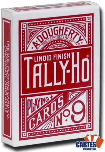 Tally-Ho Fan Playing Cards