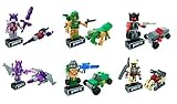 Kreo Transformers Micro Changers Minifigures Mystery Packs- Bundle of 6 Mystery Packs from Collection 4