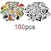 160pcs Car Motorcycle Bicycle Skateboard Laptop Luggage Vinyl Sticker Graffiti Luggage Decals Bumper Stickers, 100 Colorful and 60 Black and White Random Music Film Vinyl Guitar Sticker