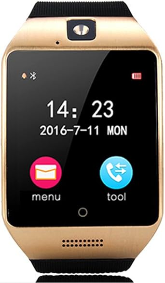 AGPtEK Q18s Bluetooth 3.0 Reloj Inteligente con con la cámara 01 ...