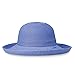 Wallaroo Women’s Victoria Sun Hat (French Navy) – Wide Brim, Packable, Adjustable, Breathable, Lightweight Mesh – Comfortable All Day Sun Protection for Outdoor Summer Activities and Travel Friendly