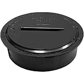 3" ABS Cleanout with Round Cover