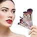 Makeup Brushes, Angmile 10 Pcs Makeup Brush Set, The Professional Makeup Brushes For Women Include Foundation Powder Blush Eyeshadow Brush