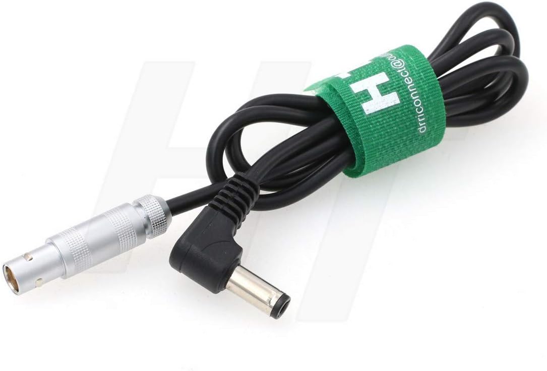 HangTon 12V DC to FFA 4 Pin Power Cable for Z CAM E2 4K Camera 50cm, Black - Image 3