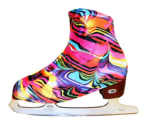 Ice Skate Boot Covers (Pink Antique) - Thumbnail 3