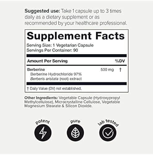 Toniiq Ultra High Strength Berberine HCl from The Himalayas… in Saudi  Arabia