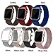 iTerk Compatible Apple Bands Frame,Milanese Mesh Loop Stainless Steel Metal Replacement Wristband Bracelet Strap Magnetic Buckle Protective Case Bumper Compatible iWatch Apple Watch Series 1/2/3