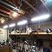 Linkable LED Garage Shop Lights 4ft, 40W 4800 Lumens, 5000K Daylight White, Plug and Play, No Spot Dot, No Glare, ETL Certified, Durable Fixtures with Pull Chain, Daisy Chain Hardware Included, 6 Pack
