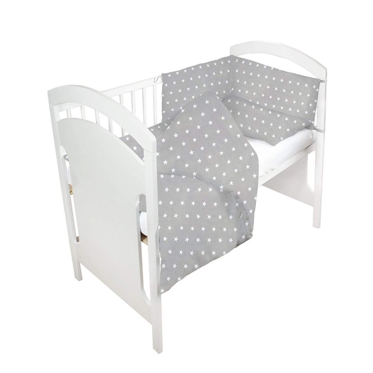 all round padded cot bumper
