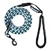 Phydeaux’s Mountain Climbing Rope Dog Leash - 4 ft Long - Premium Quality - Perfect for Medium and Large Dogs (Charcoal)