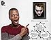 Joker Heath Ledger 3D Poster Wall Art Decor Framed Print | 14.5x18.5 | Lenticular Posters & Pictures | Memorabilia Gifts for Guys & Girls Bedroom | The Dark Knight Batman Movie, DC Comic Book Fan Art