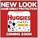 HUGGIES Snug & Dry Diapers, Size Newborn, 140 Count (Packaging May Vary)