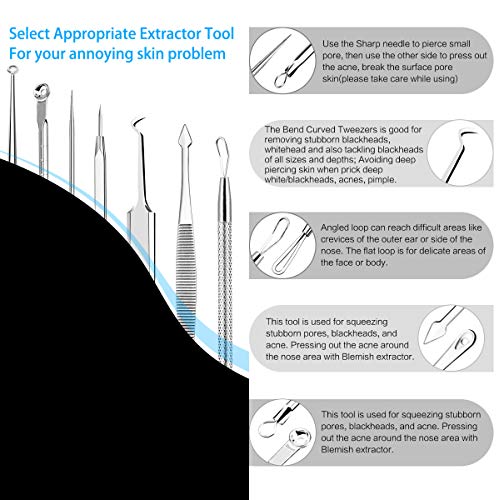5 Blackhead+Fypo+Extractor+Professional+Stainless