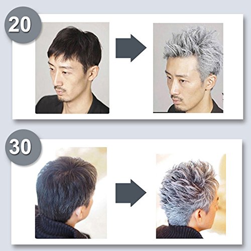 Bingirl Fashion Hair Styling Pomade Silver Ash Grandma Grey