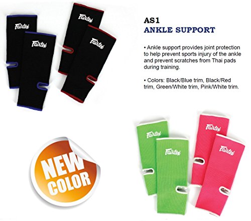 Bangplee_Sport FAIRTEX Ankle Guards Support AS1 Muay Thai Boxing MMA K1 Fighting Kick