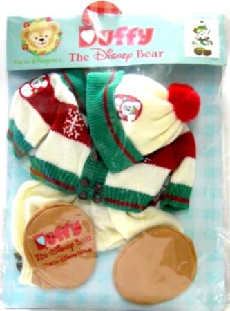 Amazon ディズニーシー クリスマス ダッフィー セーター コスチューム ドレス アクセサリー おもちゃ