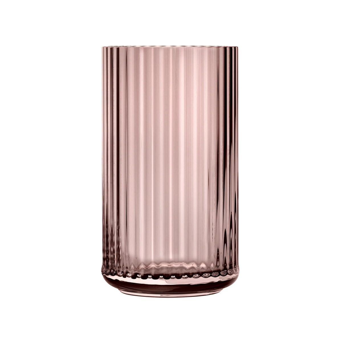 Lyngby Porcelæn Vase, Glass, transparent, 15x15x25 cm