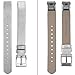 Henoda Replacemnt Leather Bands Compatible with Fitbit Alta/Fitbit Alta HR, Classic Genuine Leather Wristband, Small Large, No Tracker