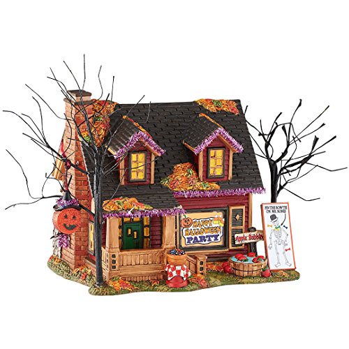 Department 56 Halloween Village Party Lit House